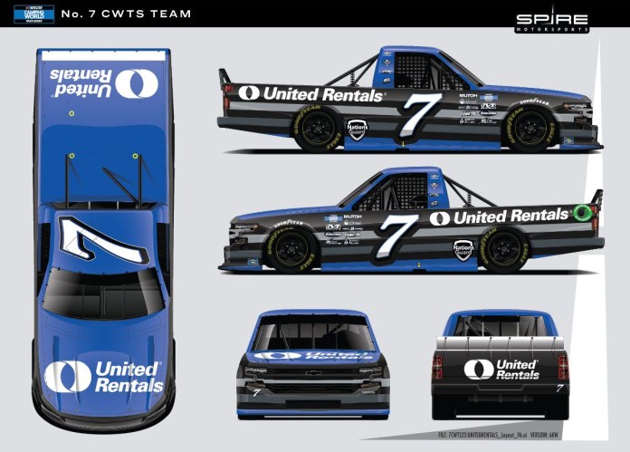 Camioneta Austin Hill Spire Motorsports Daytona 2022