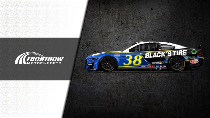 Neumático Todd Gilliland Front Row Motorsports Black 2022