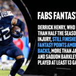 Datos fantásticos de Fabiano de la temporada 2021 de la NFL