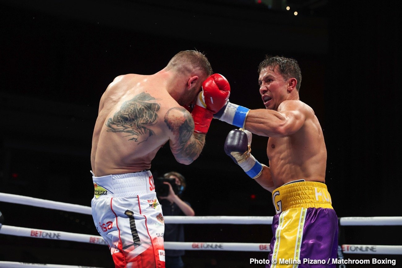 Foto e imagen de noticias de boxeo de Gennady Golovkin