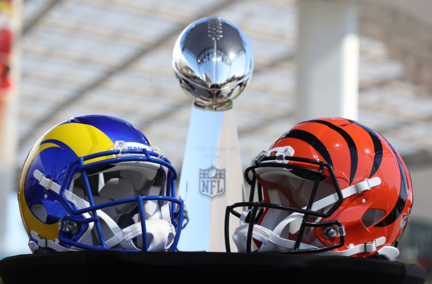 Los Angeles Rams, Cincinnati Bengals, Super Bowl 56. (Foto de Rob Carr/Getty Images)