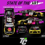 JJ Yeley HEX.com NASCAR Xfinity Series Las Vegas 2022