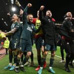 Los jugadores del Middlesbrough celebran