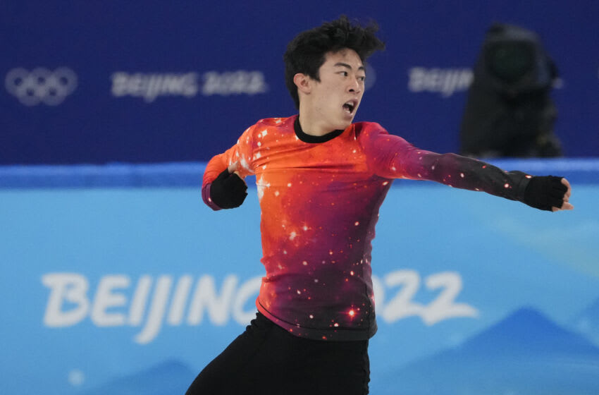 Nathan Chen.  (Crédito obligatorio: Robert Deutsch-USA TODAY Sports)