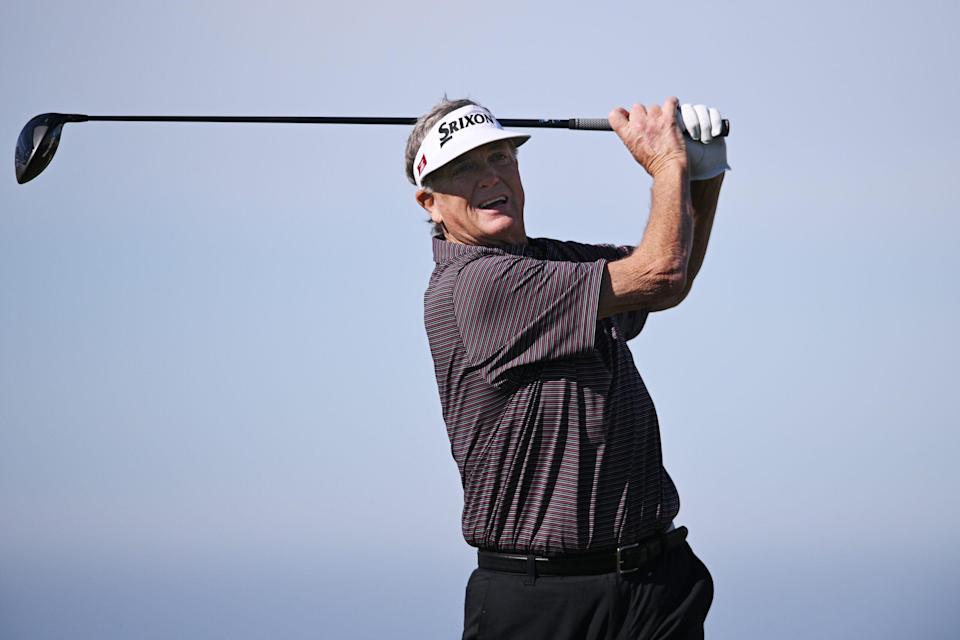 Peter Jacobsen lo llama una carrera en el AT&T Pebble Beach Pro-Am