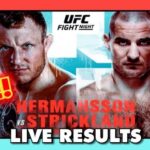 Resultados en vivo de UFC Vegas 47: Jack Hermansson vs. Sean Strickland