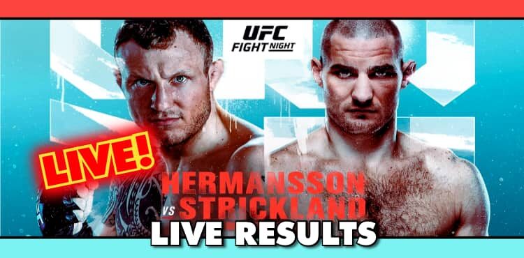 Resultados en vivo de UFC Vegas 47: Jack Hermansson vs. Sean Strickland