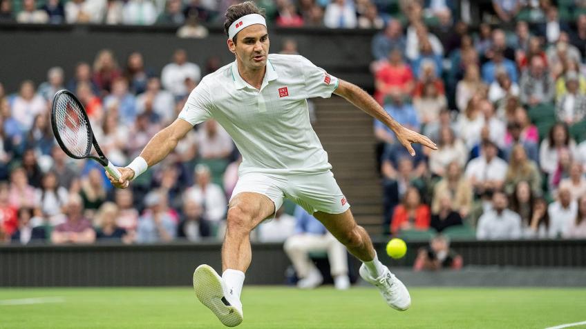 Roger Federer da un paso positivo en la recuperación de la cirugía de rodilla