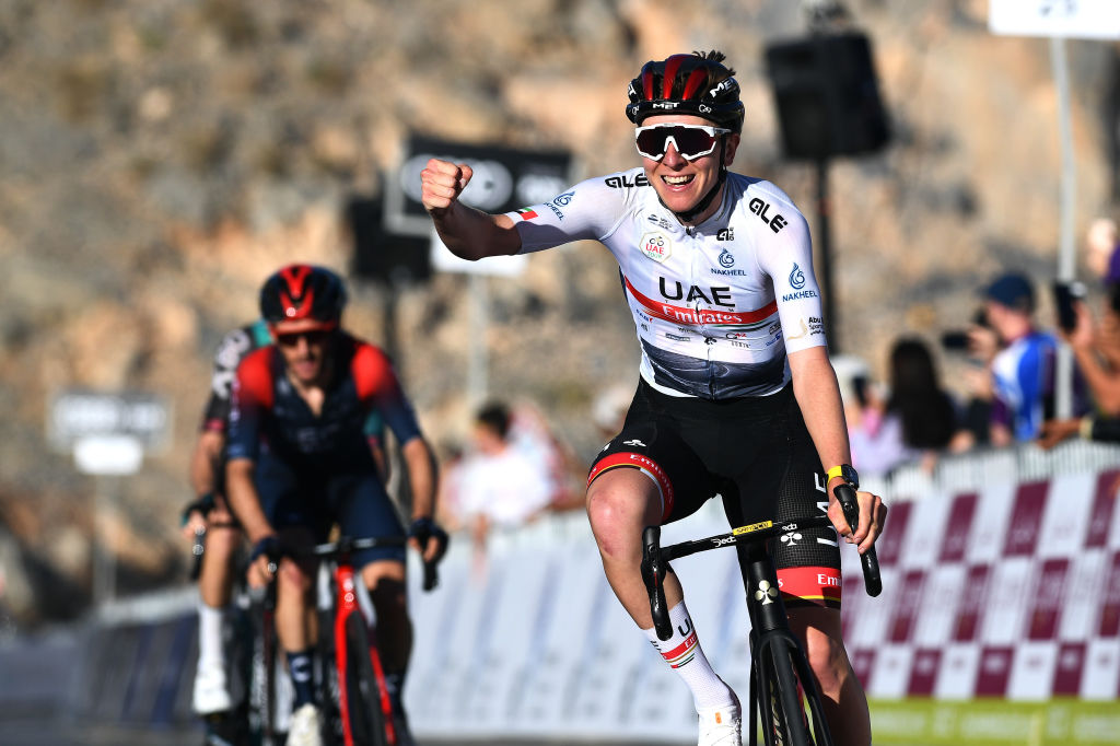 UAE Tour: Tadej Pogacar gana la etapa 4 en el final de la montaña Jebel Jais
