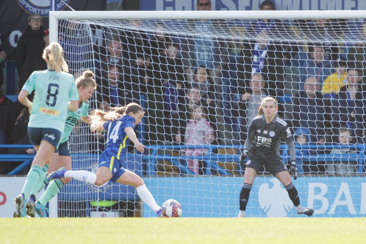 Chelsea venció al Leicester City en la Vitality Women's FA Cup