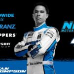 Worldwide Express, GlobalTranz, Unishippers respaldan a Dean Thompson, Niece Motorsports en 2022