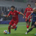 Mo Salah deslumbró a los defensores en el partido de la Liga de Campeones del Liverpool contra el Inter