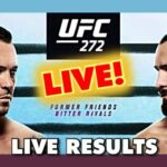 Resultados en vivo de UFC 272: Colby Covington vs Jorge Masvidal