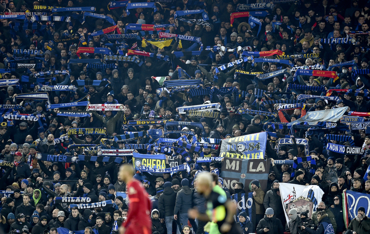 Fans praise Inter squad following away win against Liverpool