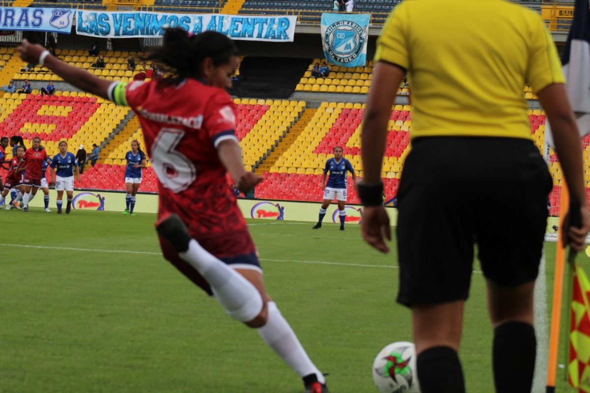 "Fortaleza no es un equipo chico, no es el equipo al que todo el mundo le puede ganar" Claudia Vergel Capitana de Fortaleza CEIF  