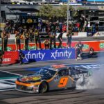 Noah Gragson inspección 2022 Phoenix NASCAR Xfinity Series victoria