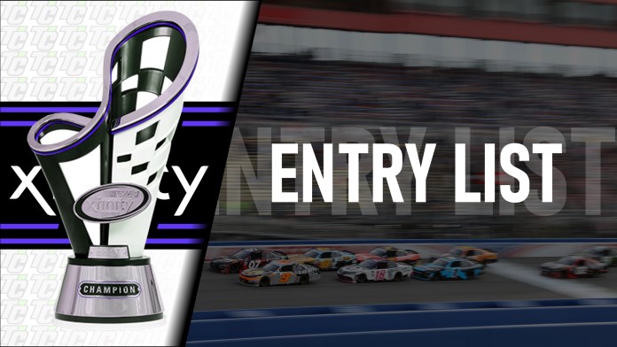 Lista preliminar de inscritos: 2022 NASCAR Xfinity Series Nalley Cars 250 en Atlanta