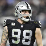 Maxx Crosby, Raiders de Las Vegas.  (Foto de Chris Unger/Getty Images)