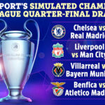 Chelsea vs Real Madrid y Liverpool vs Manchester City fueron los empates destacados en el simulacro de sorteo de SunSport