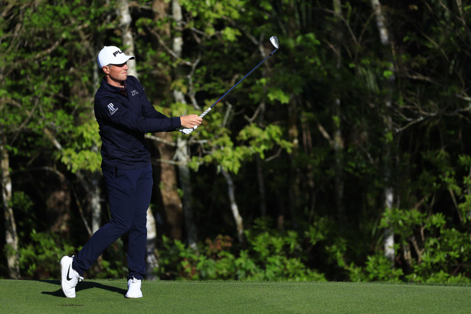 Viktor Hovland hace un hoyo en uno la madrugada del lunes en el Players Championship 2022