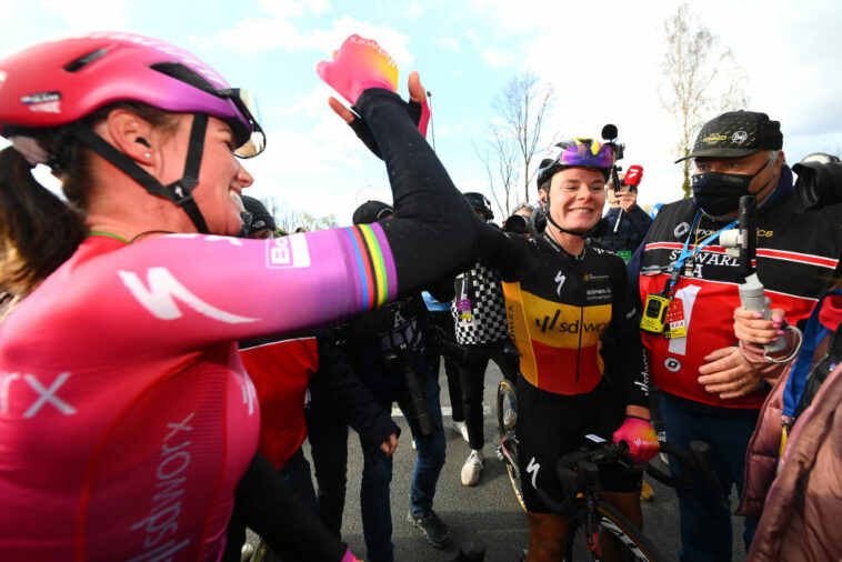 Kopecky, la primera mujer belga en ganar el Tour de Flandes en 12 años