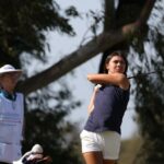 La campeona de Augusta National, Anna Davis, de 16 años, logra un final de águila-birdie-par para hacer el corte en su debut en la LPGA