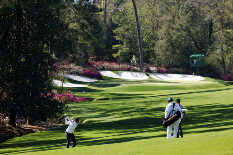 Los jugadores de ANWA comparten las experiencias de Augusta National después de la ronda de práctica del viernes