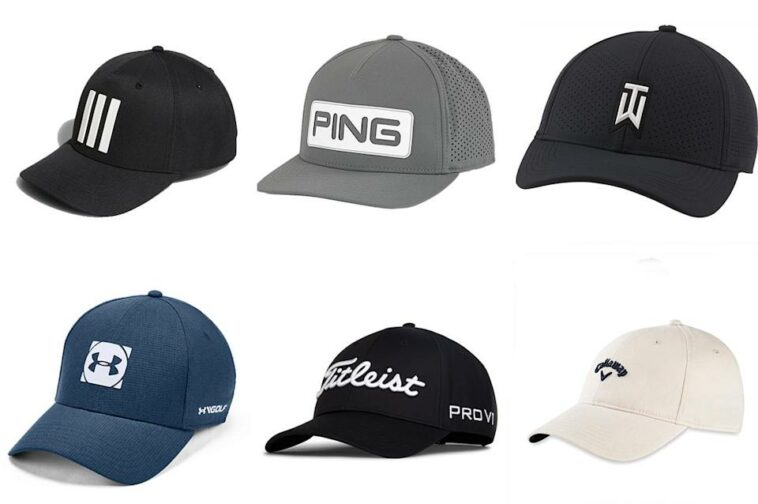 Los mejores sombreros de golf por marca y los profesionales que los usan