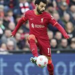 El delantero del Liverpool Mohamed Salah