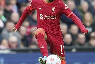 El delantero del Liverpool Mohamed Salah