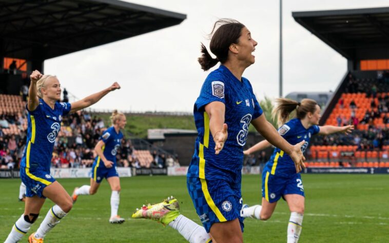 Sam Kerr del Chelsea nombrada Futbolista Femenina del Año de la FWA