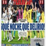 Marca saludó el esfuerzo de Madrid y Villarreal