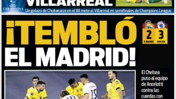 El Sport también marcó en primera plana el esfuerzo del Madrid