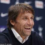 Tottenham: Antonio Conte dice que terminar entre los cuatro primeros fue visto como una 'BROMA' cuando asumió el cargo