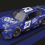 Esquema de pintura Bubba Wallace Dr. Pepper Dark Berry 2022 NASCAR Cup Series All-Star Race en Texas