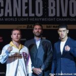 Canelo Alvarez, Dmitry Bivol, Gennady Golovkin foto de boxeo