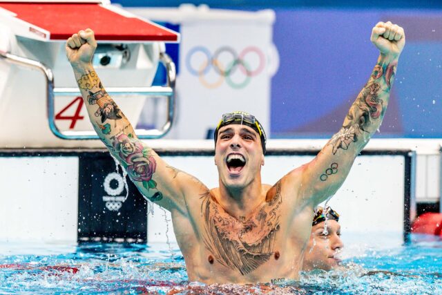 Faltan 5: El velocista brasileño Bruno Fratus se acerca al puesto número 100 de su carrera Sub-22 LCM 50 FR