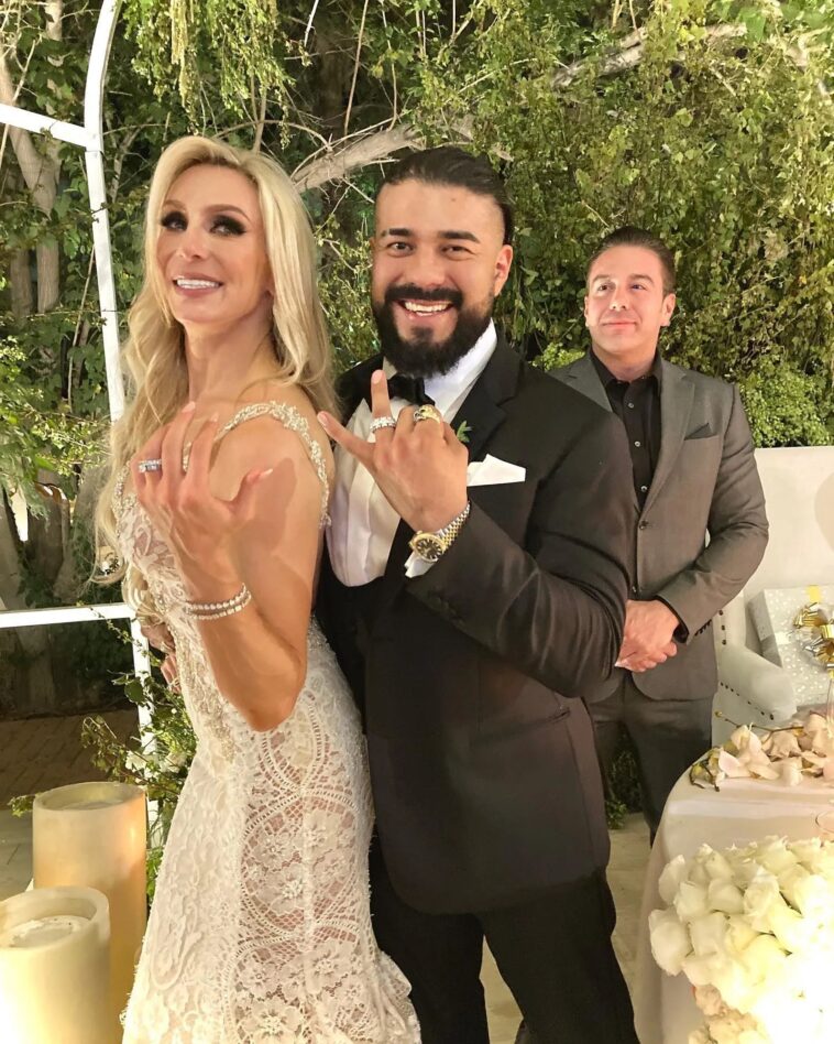 Charlotte Flair se casó con Andrade El Ídolo en México