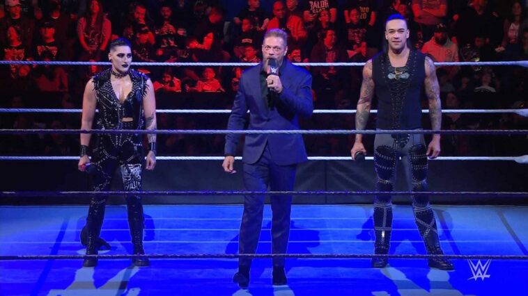 Edge es el líder de la nueva y viciosa facción del Juicio Final.