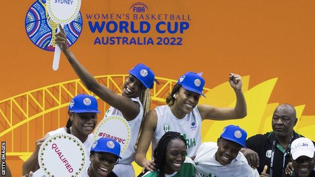 Nigeria celebra la clasificación para la Copa Mundial Femenina de Baloncesto 2022