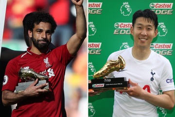 Son y Salah comparten la Bota de Oro después de anotar TRES entre ellos en el último día