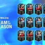 Las cartas de FIFA 22 TOTS Premier League se han anunciado oficialmente y el último equipo del Equipo de la temporada ya está disponible en paquetes (arriba)