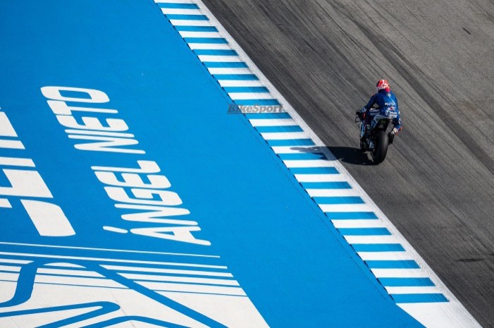 MotoGP Jerez: "La sensación de Rins fue un desastre, no podía parar la moto"