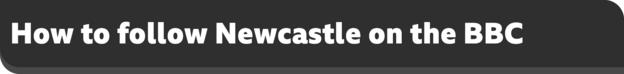 Cómo seguir al Newcastle en el banner de la BBC