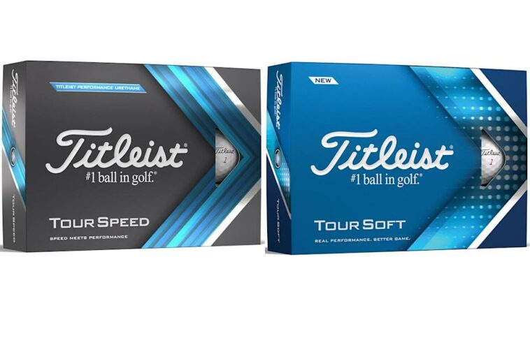 Pelotas de golf Titleist Tour Speed, Tour Soft