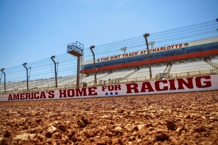 La pista de tierra en Charlotte