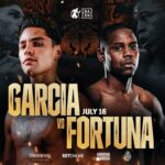 Ryan García vs. Javier Fortuna se reprograma para el 16 de julio