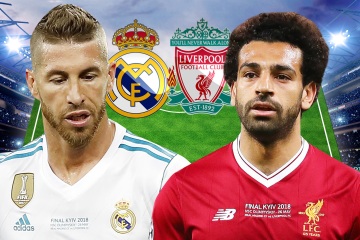 Cómo se alinearon Liverpool y Real Madrid para la feroz final de la Champions League 2018