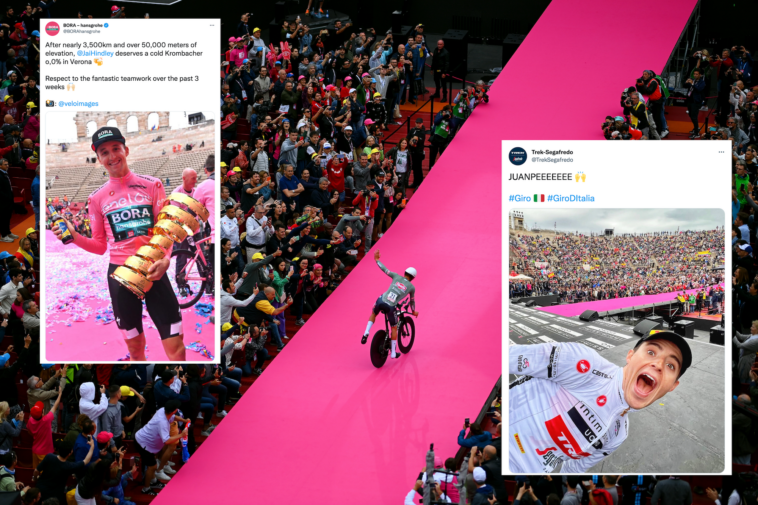 Tweets de la semana: celebraciones del Giro de Italia, turismo en Londres y piña en la pizza por fin