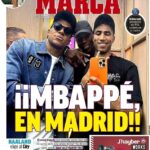 La visita de Kylian Mbappé a Madrid sin duda ha emocionado este martes a los diarios españoles